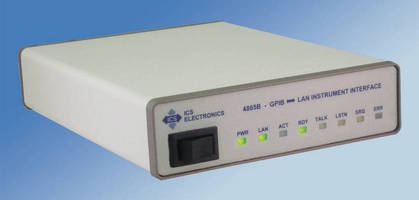 GPIB, LAN, instrument interface, Ethernet 