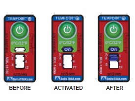 DELTATRAK, Time-Temperature Indicator, Thermal Labels 